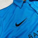 Camisa de Time Santos Polo Azul Retrô Personalizada (Neymar JR)