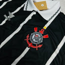 Camisa de Time Corinthians Polo Retrô Preta