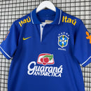 Camisa de Time Seleção Brasileira Polo Azul c/ Patrocínio