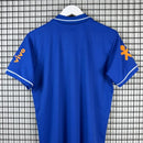 Camisa de Time Seleção Brasileira Polo Azul c/ Patrocínio