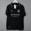Camisa de Time Manchester City Polo Preta 2025