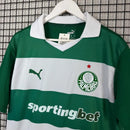 Camisa de Time Palmeiras Polo Listrada 26/27 Emborrachado