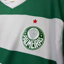 Camisa de Time Palmeiras Polo Listrada 26/27 Emborrachado