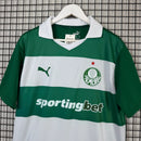 Camisa de Time Palmeiras Polo Listrada 26/27 Emborrachado