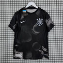 Camisa de Time Corinthians Preta Pré Jogo