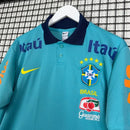 Camisa de Time Seleção Brasileira Viagem Polo Verde Água 2025