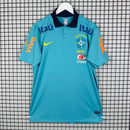 Camisa de Time Seleção Brasileira Viagem Polo Verde Água 2025