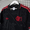 Camisa de Time Flamengo Polo Preta Lifestyler