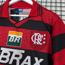 Camisa de Time Flamengo Polo Vermelha Retrô 100 Anos Lubrax