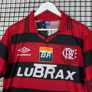 Camisa de Time Flamengo Polo Vermelha Retrô 100 Anos Lubrax