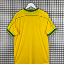 Camisa Seleção Brasileira Amarela Retrô Lisa