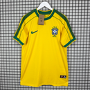 Camisa Seleção Brasileira Amarela Retrô Lisa