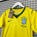 Camisa de Time Brasil Copa do Mundo Amarela 26/27 FEMININA