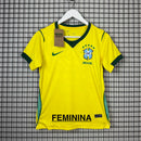 Camisa de Time Brasil Copa do Mundo Amarela 26/27 FEMININA