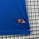 Camisa de Time Seleção Brasileira Azul Retrô Lisa (Personalizada) Ronaldo