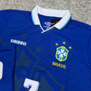 Camisa de Time Seleção Brasilera Azul Retrô 1994 (Bebeto 7)