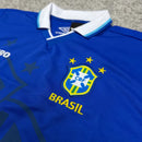 Camisa de Time Seleção Brasilera Azul Retrô 1994 (Bebeto 7)